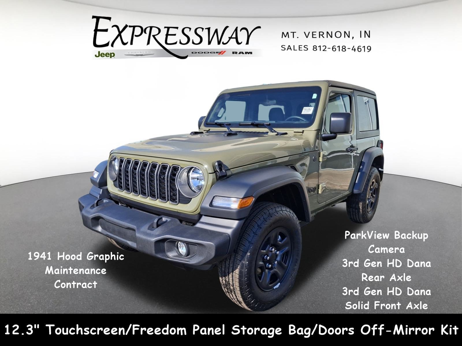 2026 Jeep 2 Dr Wrangler